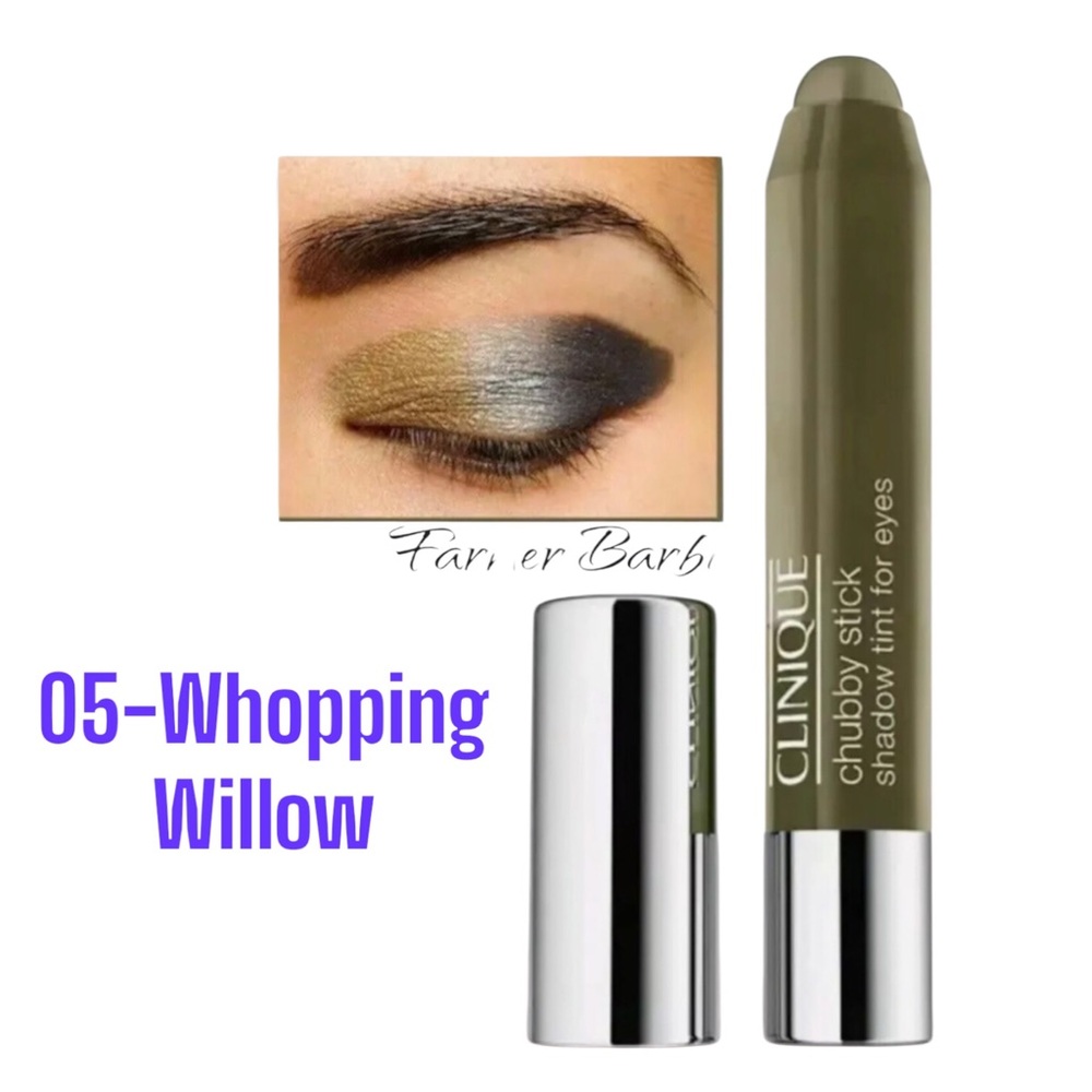 Clinique Chubby Stick Shadow Tint Eyes 05 WHOPPING WILLOW  Eyeshadow New Boxed